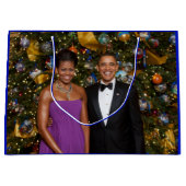 Kerst van President Barack Obama en Michelle Groot Cadeauzakje (Voorkant)