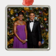 Kerst van President Barack Obama en Michelle
