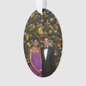 Kerst van President Barack Obama en Michelle Ornament (voorkant)