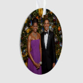 Kerst van President Barack Obama en Michelle Ornament (voorkant)