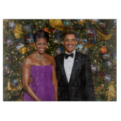 Kerst van President Barack Obama en Michelle Snijplank (Voorkant)