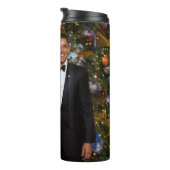 Kerst van President Barack Obama en Michelle Thermosbeker (Geroteerd rechts)