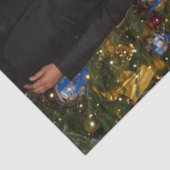 Kerst van President Barack Obama en Michelle Tissuepapier (Detail)