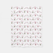 Kerst van snoeprietjes fleece deken (Voorkant)