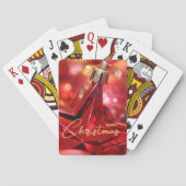 Kerst van Star Ornament Pokerkaarten (Achterkant)