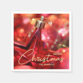 Kerst van Star Ornament Servet (Voorkant)