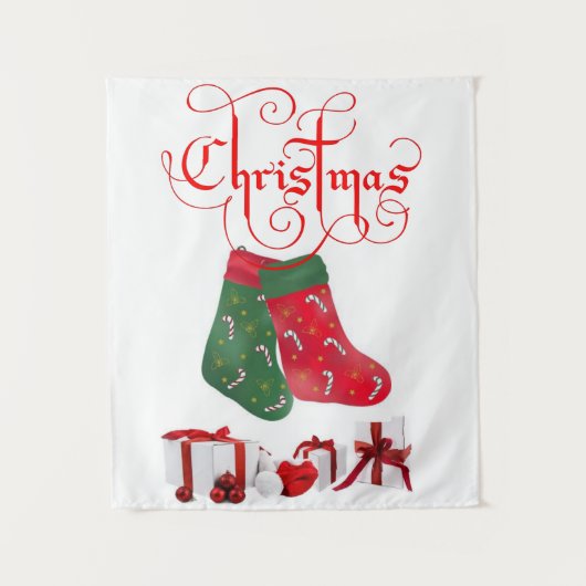 Kerst van tapisserieën wandkleed (Voorkant)