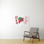 Kerst van tapisserieën wandkleed (In Situ (horizontaal))