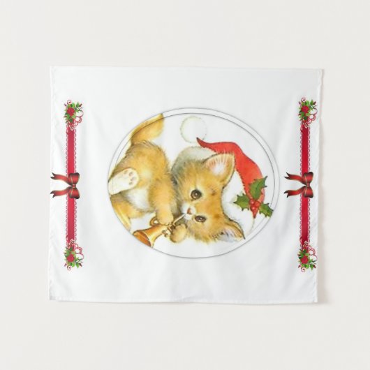 Kerst van tapisserieën wandkleed (Voorkant (horizontaal))