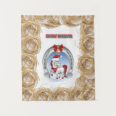 Kerst van tapisserieën wandkleed (Voorkant)