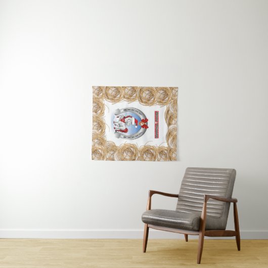 Kerst van tapisserieën wandkleed (In Situ (horizontaal))