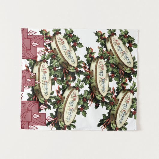 Kerst van tapisserieën wandkleed (Voorkant (horizontaal))