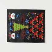 Kerst van tapisserieën wandkleed (Voorkant (horizontaal))