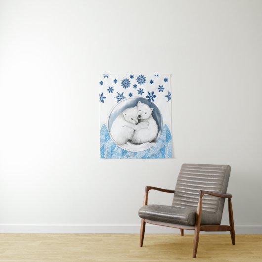 Kerst van tapisserieën wandkleed (In situ)