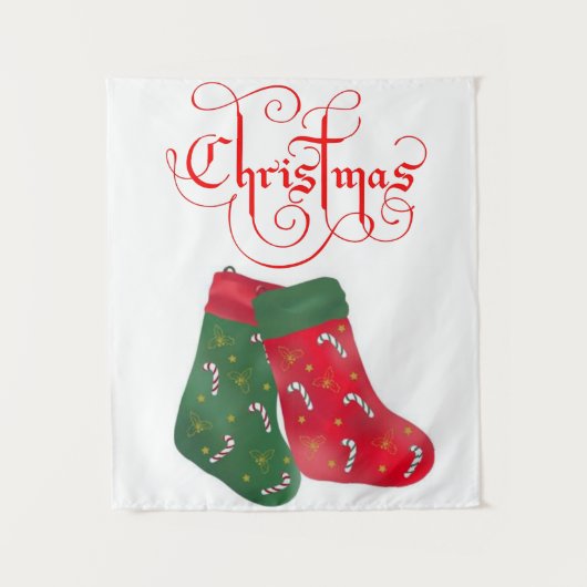 Kerst van tapisserieën wandkleed (Voorkant)