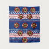 Kerst van tapisserieën wandkleed (Voorkant)