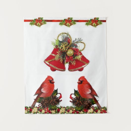 Kerst van tapisserieën wandkleed (Voorkant)