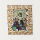 Kerst van tapisserieën wandkleed (Voorkant)