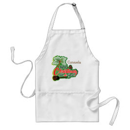 Kerst van Trini (Jouw naam) Standaard Schort