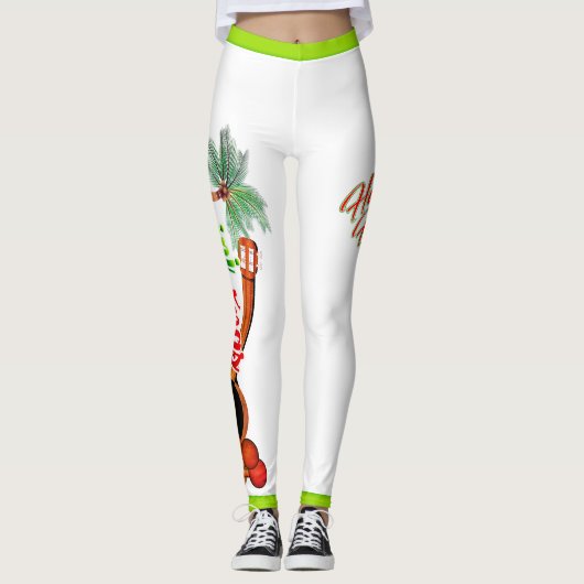 Kerst van Trini / Marac & Cuatro / Prettige feestd Leggings (Voorkant)