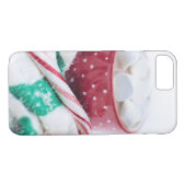 Kerst van warme chocolade en snoepsuikerriet Case-Mate iPhone case (Achterkant (Horizontaal))