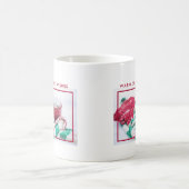 Kerst van warme chocolade en snoepsuikerriet koffiemok (Center)