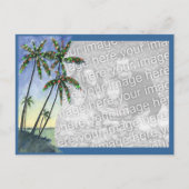 Kerst vanaf de kust feestdagenkaart (Voorkant)