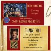 Kerst Vastgoed QR Code Referral Kaart