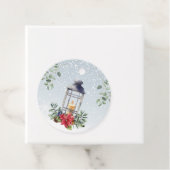 Kerst Veertigdagentijd Eucalyptus verlaat Poinsett Bedankjes Labels (In situ)