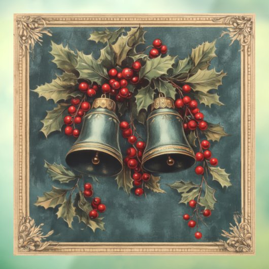 Kerst venster Cling Raamsticker (Vel 3)