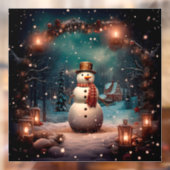 Kerst venster Cling Raamsticker (Vel 2)