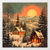 Kerst  venster Cling Raamsticker (Vel)