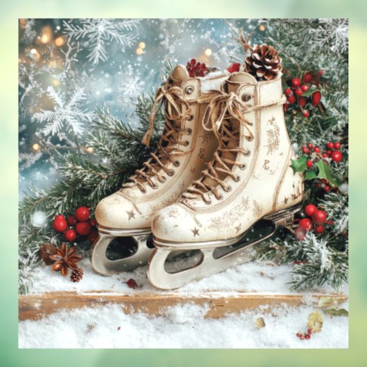 Kerst venster Cling Raamsticker (Vel 3)