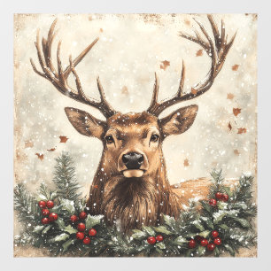 Kerst venster Cling Raamsticker