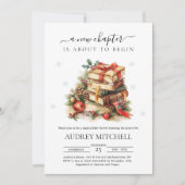 Kerst Verhalenboek Boek Themaparty Kaart (Voorkant)