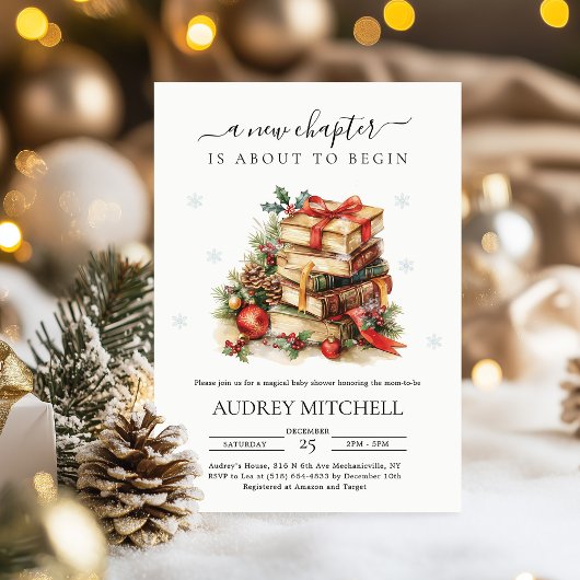 Kerst Verhalenboek Boek Themaparty Kaart