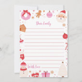 Kerst Verjaardag Capsule Note Bericht Kaart (Voorkant)