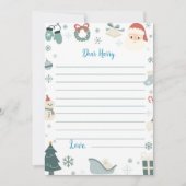 Kerst Verjaardag Capsule Note Bericht Kaart (Voorkant)