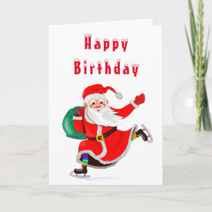 Kerst Verjaardagskaart Gelukkige Sinterklaas met C Kaart