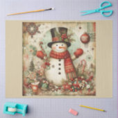 Kerst verleden ontwerp serie 14 tissuepapier (Craft)