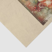 Kerst verleden ontwerp serie 14 tissuepapier (Detail)