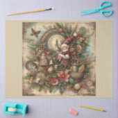 Kerst verleden ontwerp serie 17 tissuepapier (Craft)