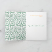 Kerst ~ Verlichting ~ Joy Wenskaarten Feestdagen Kaart (Binnen)