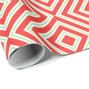 Kerst verpakken papier-vakantie diamant cadeaupapier