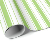 Kerst verpakken papier-vet groene strepen cadeaupapier (Rol Hoek)