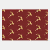 Kerst Verpakking Papier Bladen-De Classics 2 Inpakpapier Vel (Voorkant)