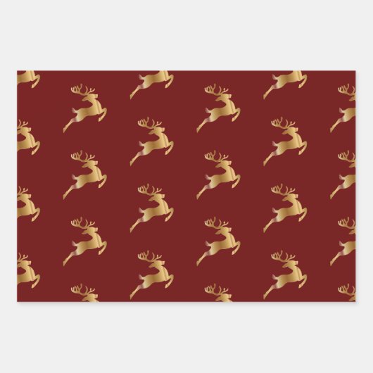 Kerst Verpakking Papier Bladen-De Classics 2 Inpakpapier Vel (Voorkant)