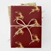 Kerst Verpakking Papier Bladen-De Classics 2 Inpakpapier Vel (In situ)