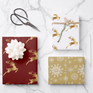 Kerst Verpakking Papier Bladen-De Classics 2 Inpakpapier Vel