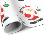 Kerst verpakkings papier voor vissen (Rol Hoek)